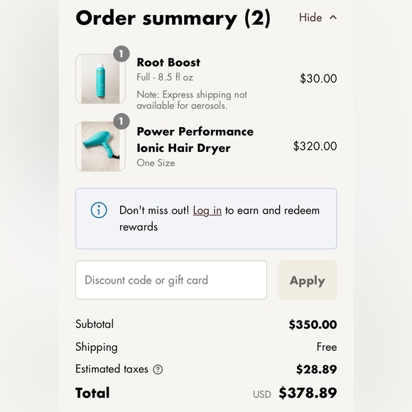 ⭐️MOROCCANOIL IONIC HAIR DRYER & FULL SIZE VOLUME ROOT BOOST⭐️ - Picture 9 of 10
